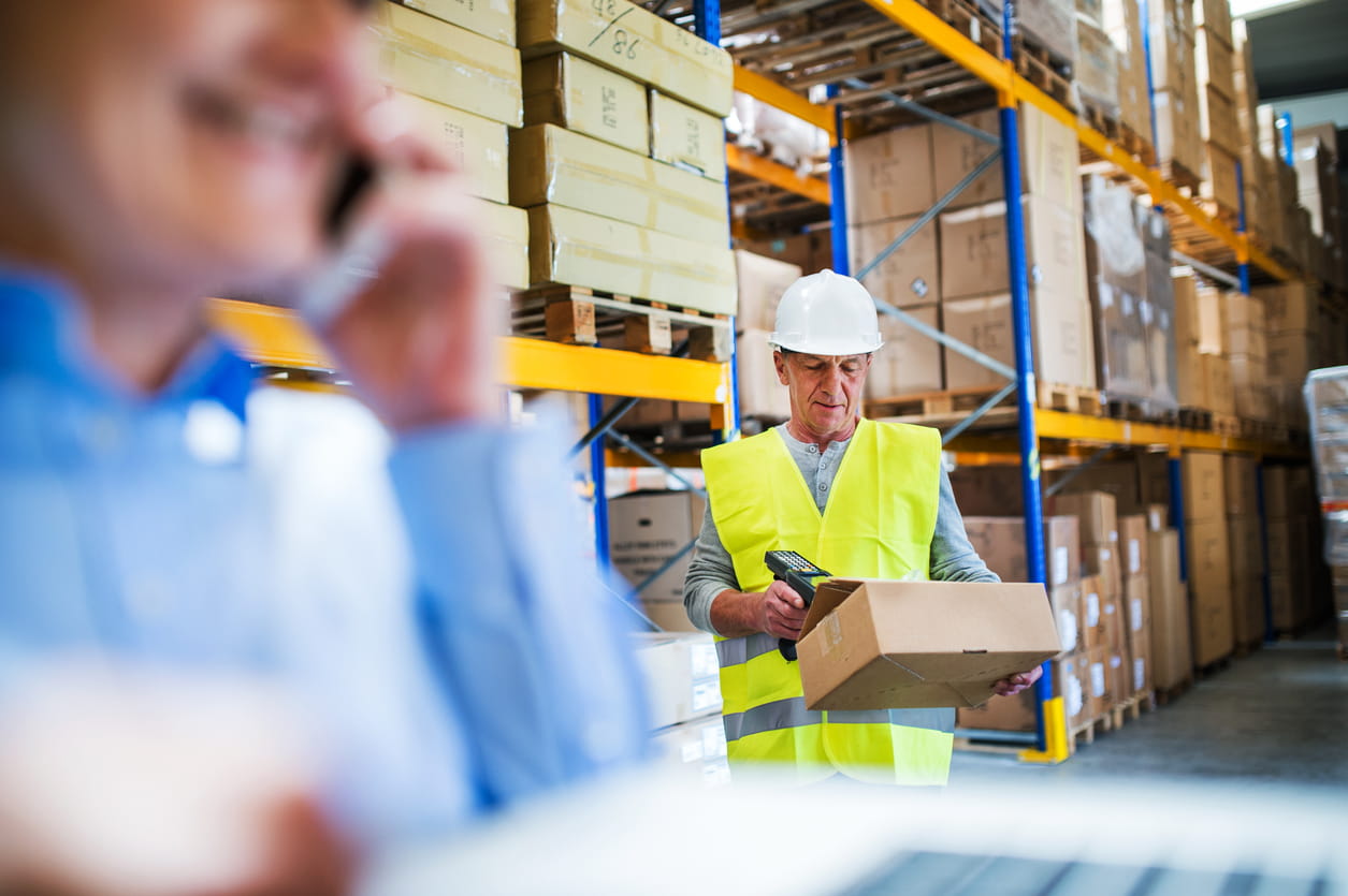 Logistiek magazijn